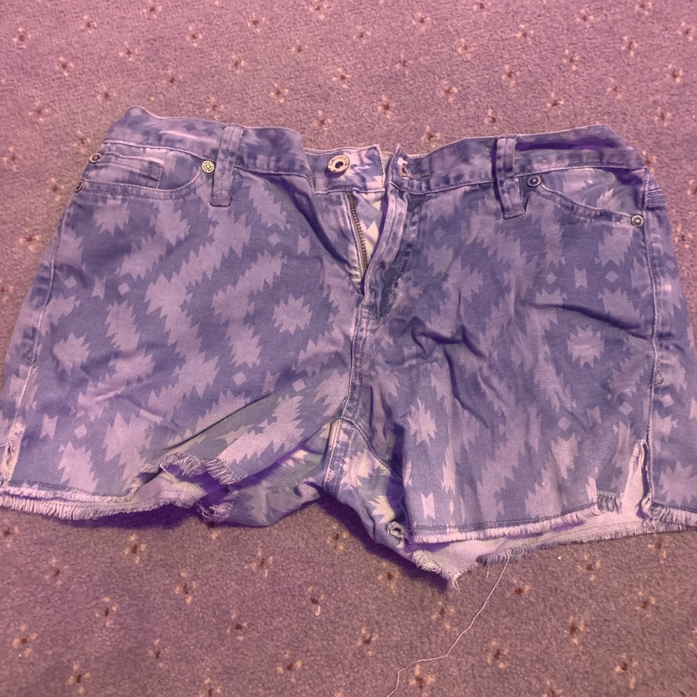 kids denim shorts